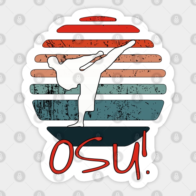 OSU! Sticker by DTNT Shirts